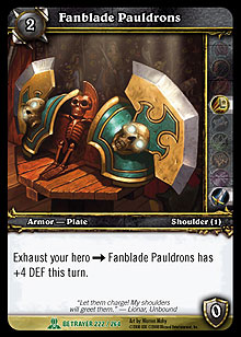 Fanblade Pauldrons