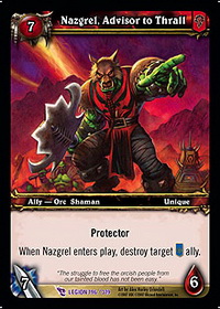 Nazgrel, Advisor to Thrall