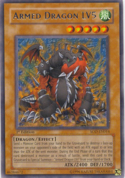 Armed Dragon LV5 (V.1 - Rare)