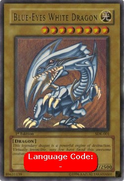 Blue-Eyes White Dragon (V.2 - Ultra Rare)