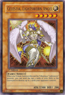 Celestia, Lightsworn Angel (V.1 - Ultra Rare)