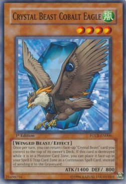 Crystal Beast Cobalt Eagle