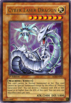 Cyber Laser Dragon (V.1 - Ultra Rare)