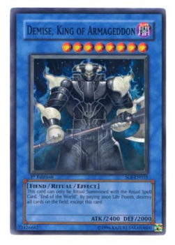 Demise, King of Armageddon (V.1 - Super Rare)