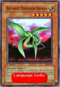 Different Dimension Dragon (V.1 - Super Rare)