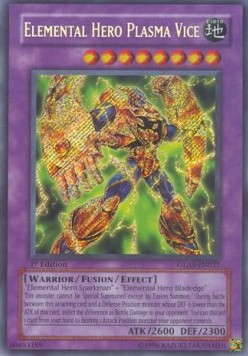 Elemental HERO Plasma Vice