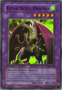 Fiend Skull Dragon (V.1 - Super Rare)