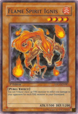 Flame Spirit Ignis (V.1 - Rare)