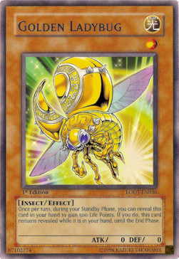 Golden Ladybug (V.1 - Rare)