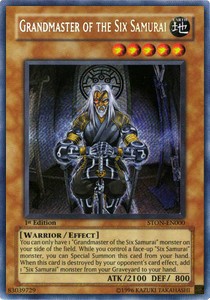 Grandmaster of the Six Samurai (V.1 - Secret Rare)