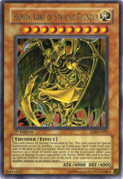 Hamon, Lord of Striking Thunder (V.1 - Ultra Rare)