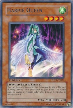 Harpie Queen (V.1 - Rare)