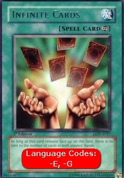 Infinite Cards (V.1 - Rare)