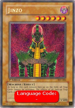 Jinzo (V.2 - Secret Rare)