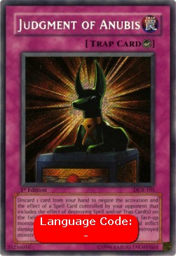 Judgment of Anubis (V.1 - Secret Rare)