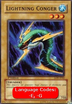 Lightning Conger (V.1 - Common)