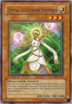 Lumina, Lightsworn Summoner (V.1 - Rare)