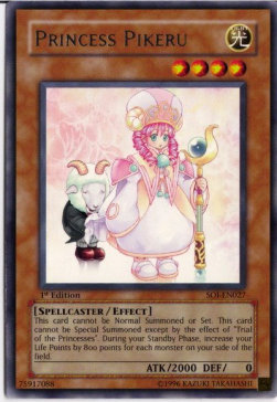 Princess Pikeru (V.1 - Rare)