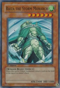 Raiza the Storm Monarch (V.1 - Super Rare)