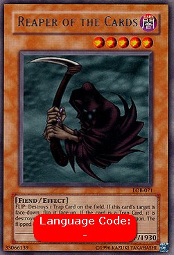 Reaper of the Cards (V.2 - Rare)