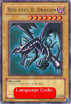 Red-Eyes Black Dragon (V.2 - Ultra Rare)