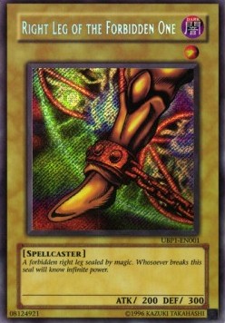 Right Leg of the Forbidden One