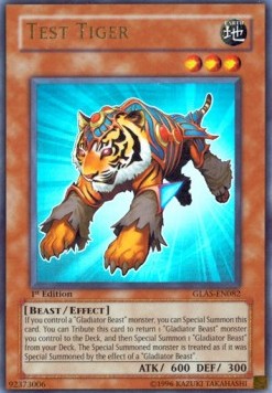 Test Tiger (V.1 - Ultra Rare)