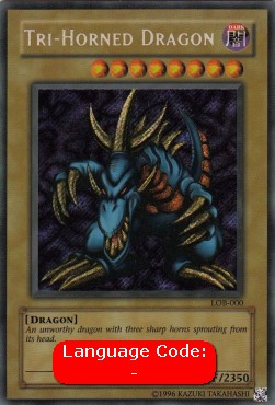 Tri-Horned Dragon (V.2 - Secret Rare)