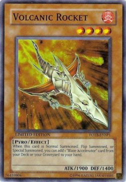 Volcanic Rocket (V.2 - Super Rare)