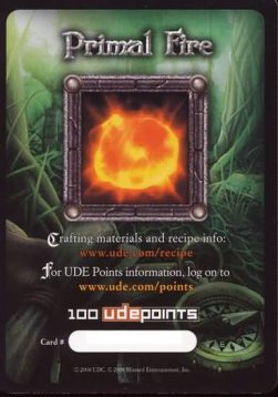 Primal Fire (100 UDE Points)