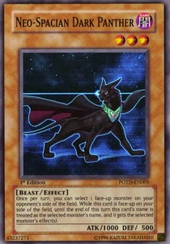 Neo-Spacian Dark Panther (V.1 - Super Rare)