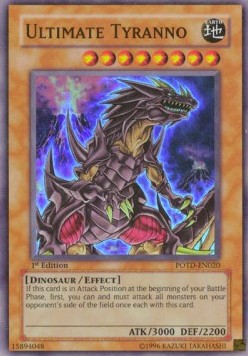 Ultimate Tyranno (V.1 - Super Rare)