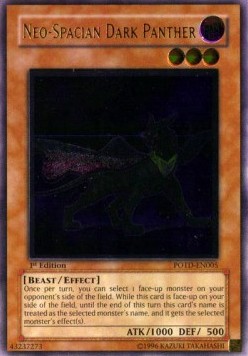 Neo-Spacian Dark Panther (V.2 - Ultimate Rare)