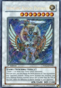 Avenging Knight Parshath (V.1 - Secret Rare)