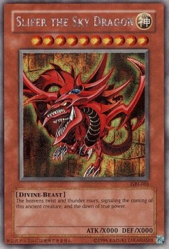 Slifer the Sky Dragon (V.1 - Secret Rare)