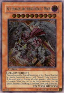 Red Dragon Archfiend/Assault Mode (V.4 - Ultimate Rare)