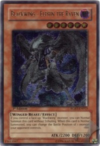 Blackwing - Elphin the Raven (V.2 - Ultimate Rare)