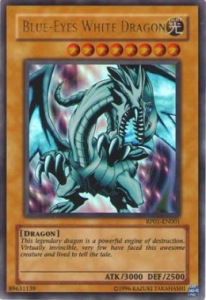 Blue-Eyes White Dragon (V.1 - Ultra Rare)