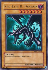 Red-Eyes Black Dragon (V.1 - Ultra Rare)