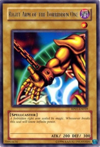 Right Arm of the Forbidden One (V.1 - Rare)