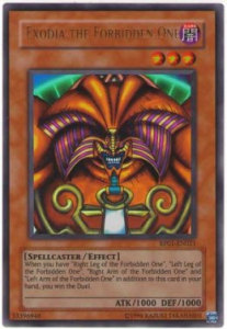 Exodia the Forbidden One (V.1 - Ultra Rare)