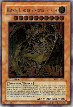 Hamon, Lord of Striking Thunder (V.2 - Ultimate Rare)