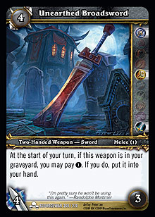 Unearthed Broadsword