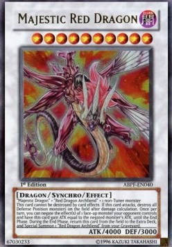 Majestic Red Dragon (V.1 - Ultra Rare)