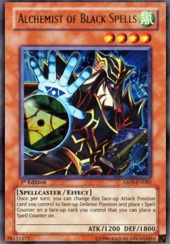 Alchemist of Black Spells (V.1 - Ultra Rare)