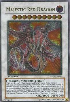 Majestic Red Dragon (V.2 - Ultimate Rare)