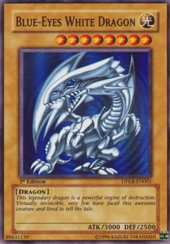 Blue-Eyes White Dragon (V.1 - Super Rare)