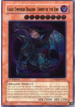 Chaos Emperor Dragon - Envoy of the End (V.1 - Ultimate Rare)