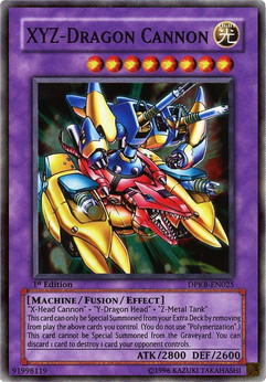 XYZ-Dragon Cannon (V.1 - Super Rare)