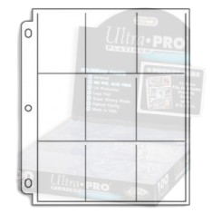 1x Ultra Pro PLATINUM Nine Pocket Page